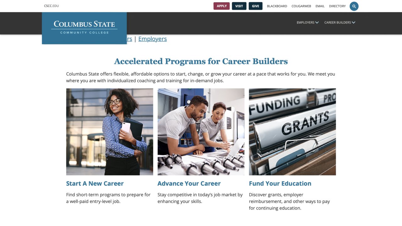 Columbus State Community College workforce